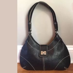 Rafe NY Pebble Leather Hobo/Shoulder Bag